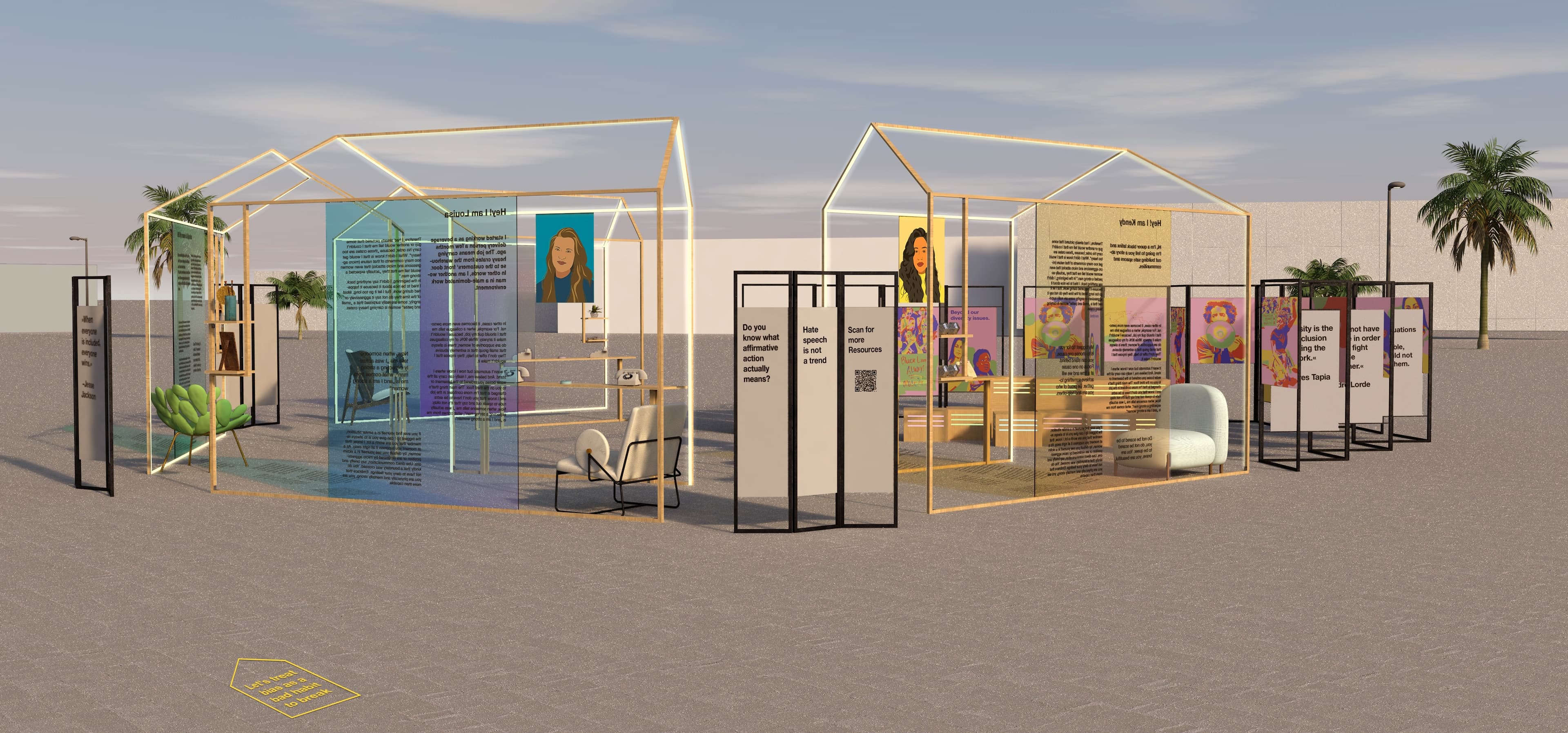 Pop up event 'Beyond our Diveristy Issues'